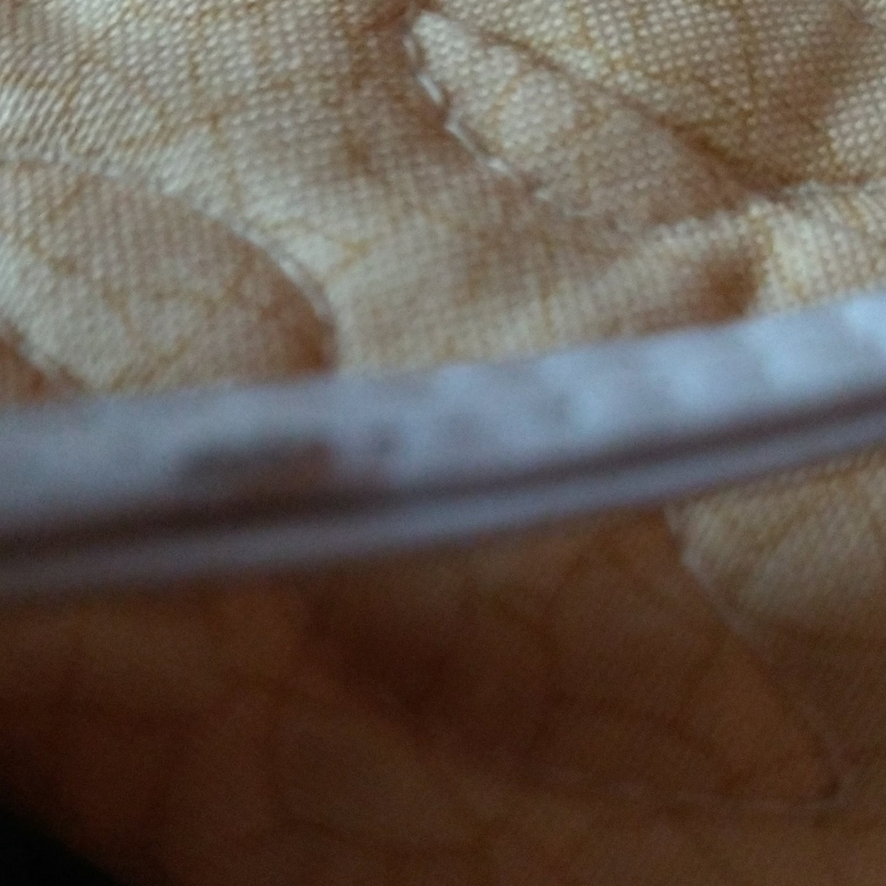 Vintage White Leather crossbody bag/clutch - Picture 8 of 8